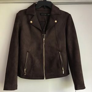 Ivanka Trump Faux Suede Jacket NWT Small